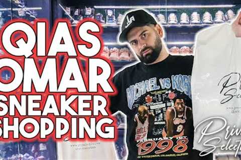 QIAS OMAR GOES SNEAKER SHOPPING AT PRIVATE SELECTION
