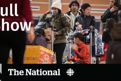 CBC News: The National | Holiday travel chaos, Zelenskyy in Washington, Trudeau year-ender