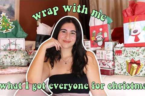Wrap Presents With Me &amp; What I Got People for Christmas 2022 (gift ideas!!) | Just Sharon