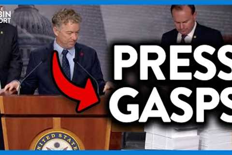 Crowd Gasps When Senator Shows How Much of a Joke Gov't Has Become | DM CLIPS | Rubin Report