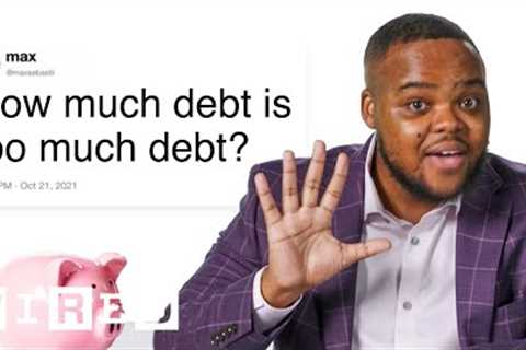 Financial Advisor Answers Money Questions From Twitter 💰| Tech Support | WIRED
