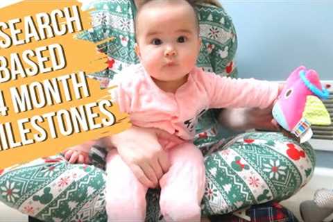 4 MONTH BABY DEVELOPMENT MILESTONES | Using Ages and Stages(ASQ3) to Measure Growth &amp; Activities