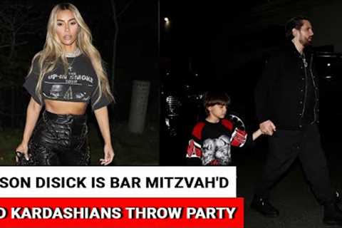 Mason Disick is Bar Mitzvah'd and Kardashians Throw Party