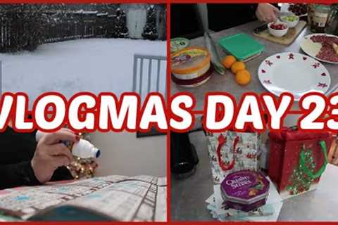 VLOGMAS 2022 - DAY 23 - ALL THE WORK HAS PAID OFF - THINGS ARE ORGANIZED
