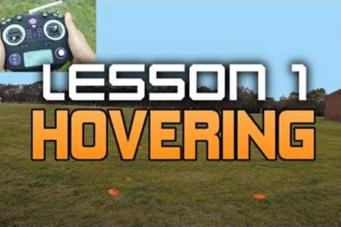 HOW TO FLY A FPV RACE DRONE. UAVFUTURES Flight School - Lesson 1 Hovering.