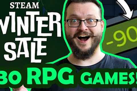 Steam Winter Sale 2022 - 30 RPG Games! Best Deals You CAN'T MISS!