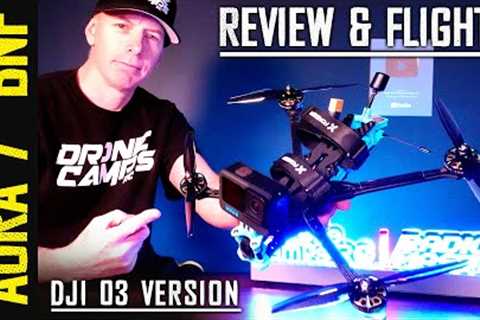 BEST Long Range Fpv Drone? - NEW FOXEER AURA 7 BNF with DJI 03 - Review &amp; Flights