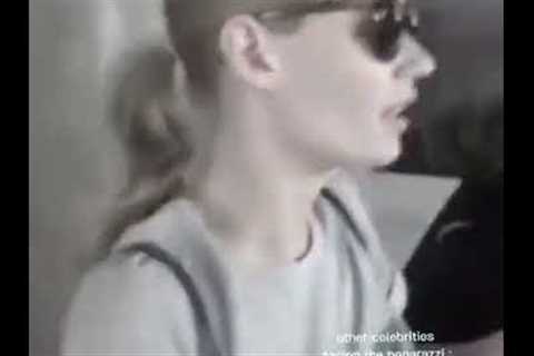 Other Celebrities facing the paparazzi Vs Taylor Moment #shorts