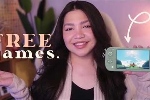 The Best FREE Nintendo Switch Games You Can Play Right Now | cozy, puzzles, retro &amp; more! | 2022