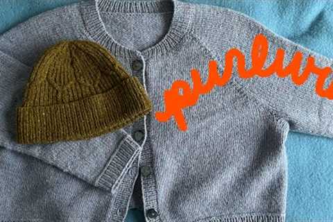 Purlwise Knitting Podcast Episode 9: Snowstorm knitting