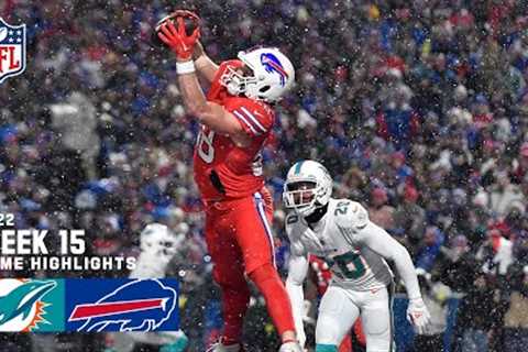 Miami Dolphins vs. Buffalo Bills | 2022 Week 15 Game Highlights