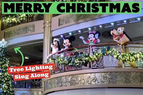 Very Merrytime Disney Cruise (Christmas Tree Lighting | Animator’s Palate | Tiffany’s Birthday)