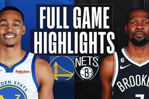WARRIORS at NETS | FULL GAME HIGHLIGHTS | December 21, 2022