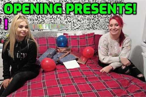 Hollies 17th Birthday - Opening Presents