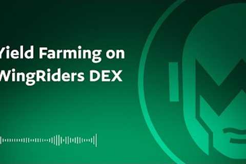 Yield farming on WingRiders