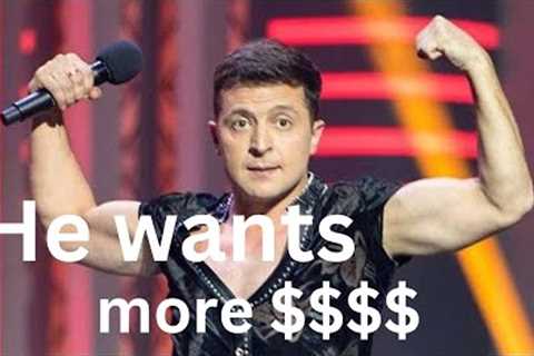 Comedian Zelensky’s Visit to the US to Get his MARCHING Orders!!!
