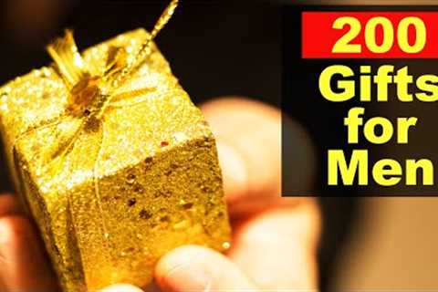 200 Birthday Gift Ideas for Guys and Men | Anniversary Gifts for Husband | Holidays Gifts for Him