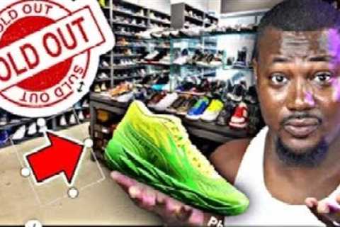 DAD Goes Sneaker Shopping For The LaMelo Ball Puma MB.02 “Slime”