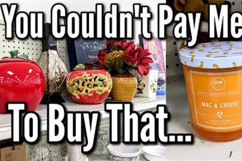 You Couldn't Pay Me to Buy That! - Goodwill Thrift Shopping with Me &amp; My Haul-Thrifting in 2022