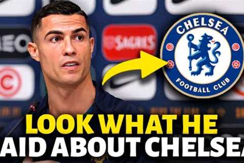 🚨URGENT! CRISTIANO RONALDO TOOK EVERYONE BY SURPRISE! YOU WILL NOT BELIEVE! CHELSEA TRANSFER NEWS