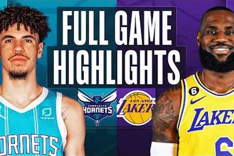 HORNETS at LAKERS | NBA FULL GAME HIGHLIGHTS | December 23, 2022