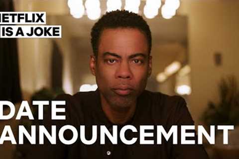 Chris Rock Live Stand-Up | Date Announcement | Netflix
