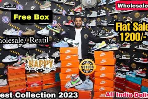 Cheapest 7A Shoes Market in Delhi | Only 1200/- |Wholesale/Retail | Wholesale Hub Shastri Nagar#2023