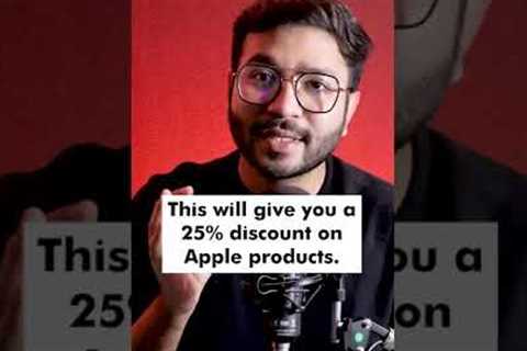 How to Get Huge Discounts on Apple Products ? #shorts