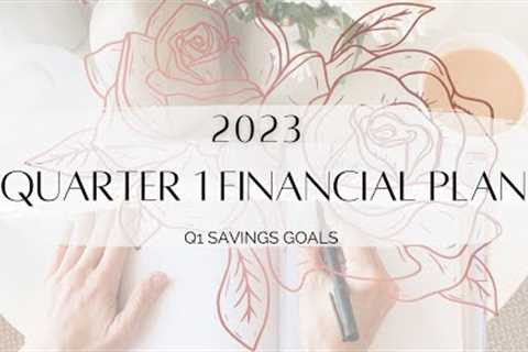 2023 Q1 Financial Plan Pt 1 - Savings Goals | Savings Challenges | Budgetmas Day 7 | Planning Ahead