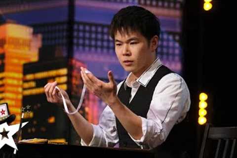 TOP 3 Magic Auditions From Eric Chien! | Magician's Got Talent