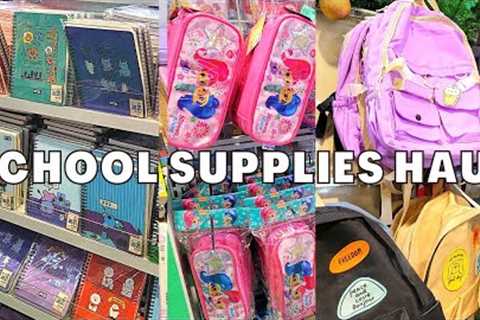 Back to School Supplies Shopping 2023 | Stationery Haul