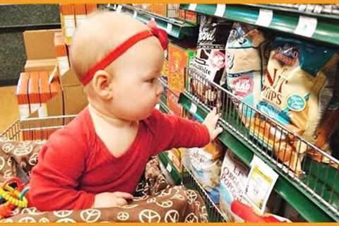 Funny Baby Go For Shopping For The First Time || Fails In Seconds