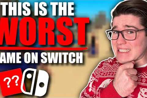 Did I Find THE WORST Nintendo Switch Game Of ALL TIME!?... (Yes) | Day 24