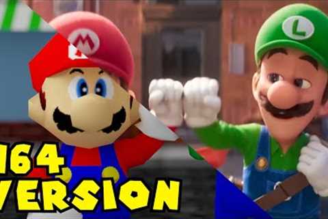 Mario Bros Movie Trailer... but it was made on the Nintendo 64