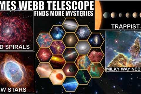 James Webb Telescope Finds More Mysteries: TRAPPIST-1, Red Spiral Galaxies and More