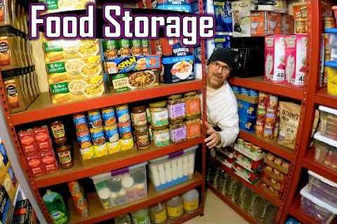 MASSIVE! Food Storage Prepper Pantry $7000 Solar Oven Cooking