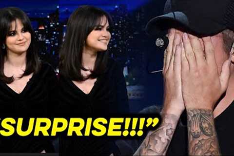 Selena Gomez Surprises Justin Bieber in the Show
