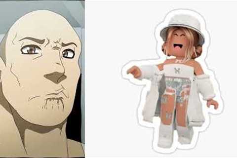 The Rock reacts to Roblox : ( the rock eyebrow raise )