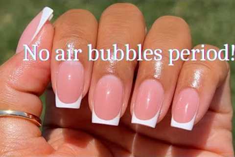 FULL COVER TIP: French Manicure | Tutorial |Beginner Friendly!🇿🇦