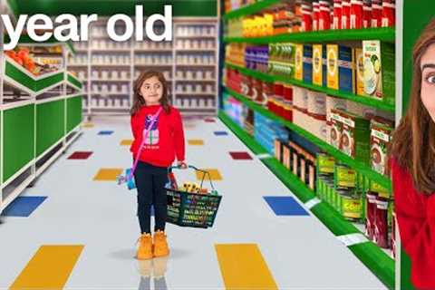 My Daughter Goes Shopping on her Own!