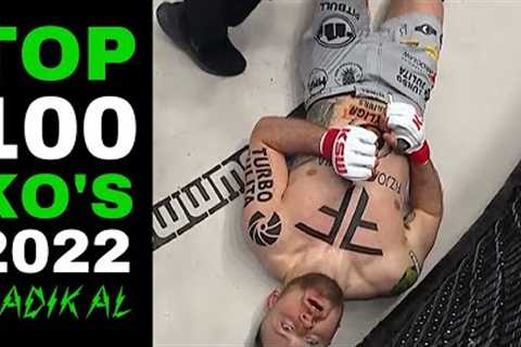 TOP 100 BRUTAL KNOCKOUTS of 2022 (MMA, Boxing &amp; Muay Thai) 🥊😱 The Best Fights of the Year..