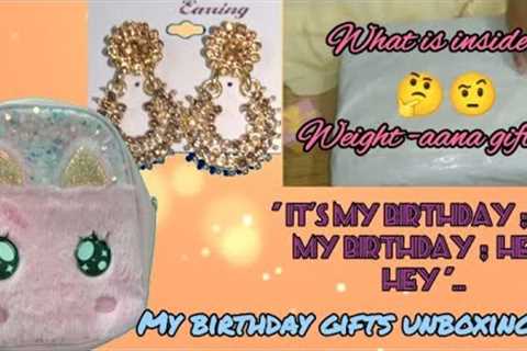 yey! It's my birthday !! it's my birthday 🎂 🎉 🥳| gifts unboxing full video | gift unboxing part..