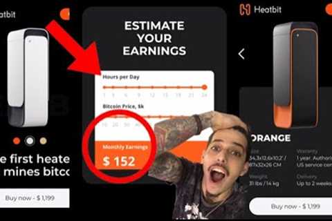 This House Heater Earns You Passive Income Get Paid In BITCOIN To Warm Your Home? $$ HELLO FUTURE $$