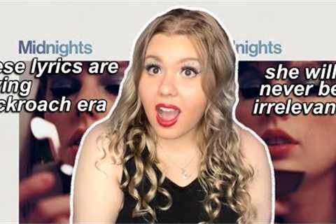 TAYLOR SWIFT MIDNIGHTS (3AM EDITION) | album reaction