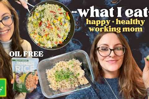 what I eat in a day as a HAPPY healthy vegan mom 🥳💚