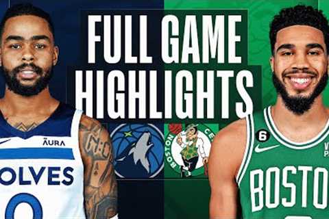 TIMBERWOLVES at CELTICS | NBA FULL GAME HIGHLIGHTS | December 23, 2022