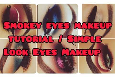 Simple Eyes makeup ideas | Smokey eyes makeup | 30+Eyes makeup tutorial| @creativitywithabiha5276