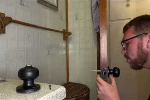 Review of Haidms Matte Black Door Knobs Interior