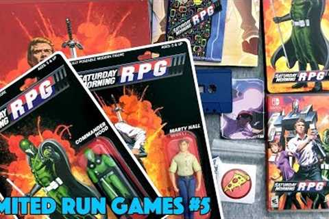 UNBOXING! Saturday Morning RPG Collector’s Edition Nintendo Switch Limited Run Games #5