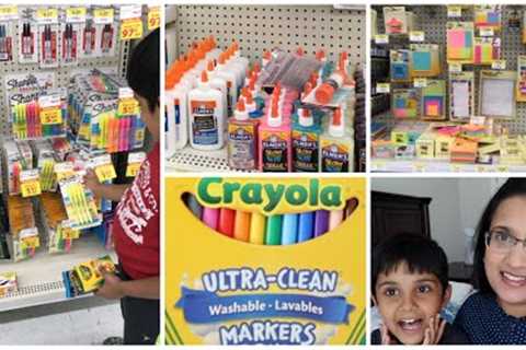 School Supplies and Clothes Shopping Haul | School In Canada